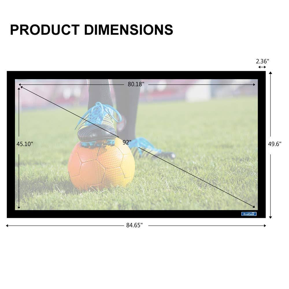 92-inch Fixed Frame Projector Screen F766