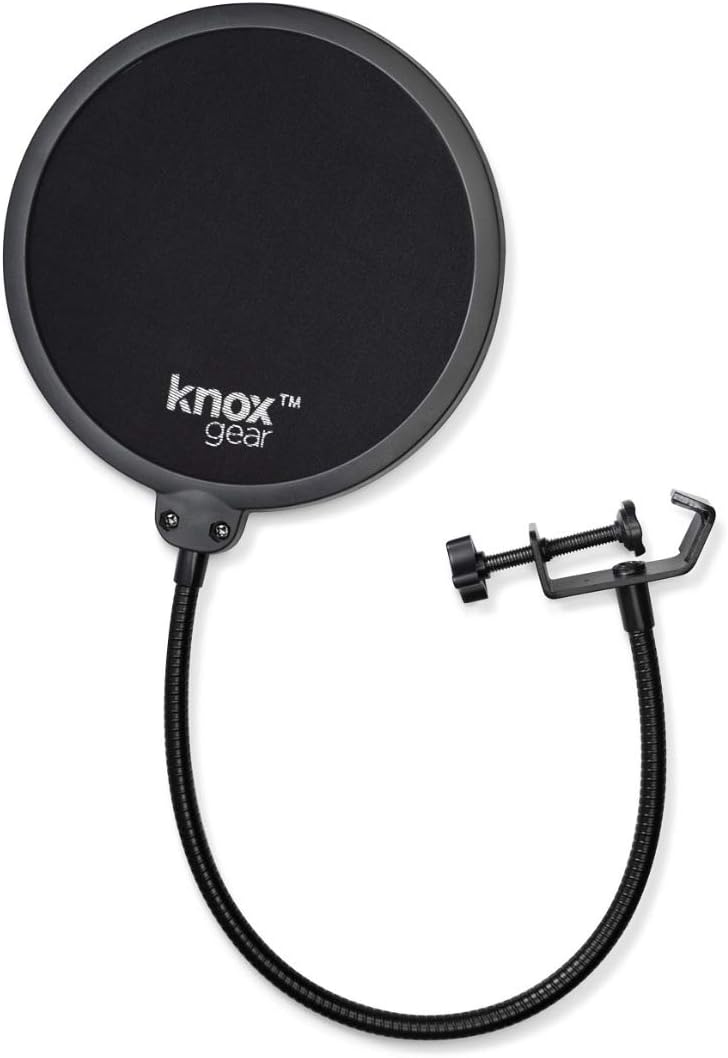 USB Microphone with Boom Arm, Shock Mount and Pop Filter E440601