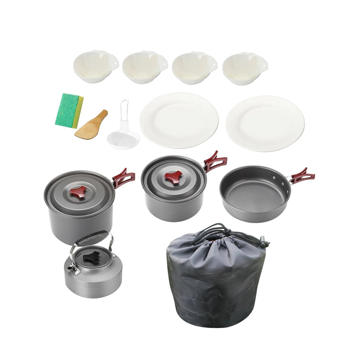 Camping Cookware Non Stick for Campfire O424761