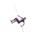 Metallic Red Climbing Woman Wall Decor R55869