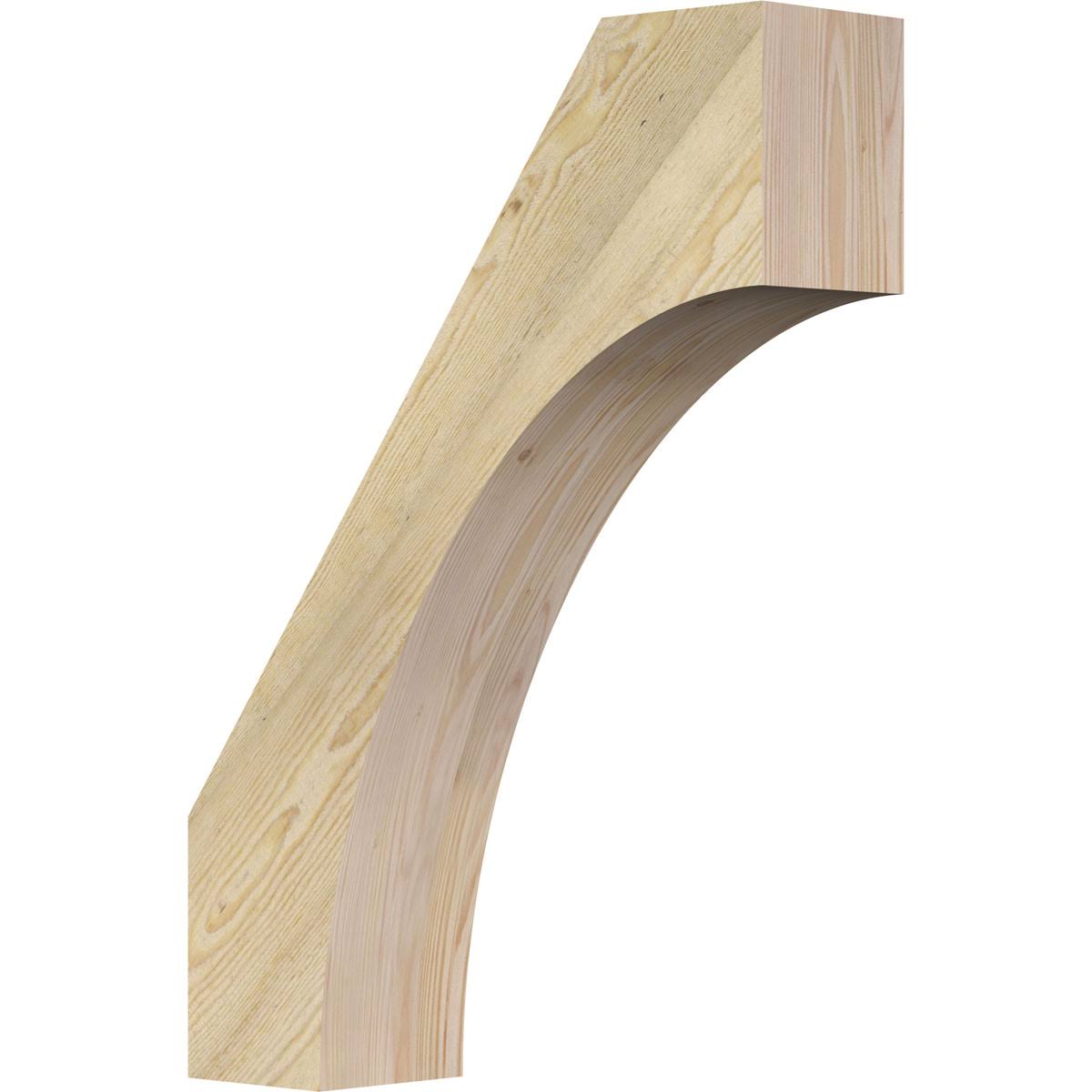 6x22W x 22x22D x 30x22H Rough Sawn Brace, Douglas Fir Y129