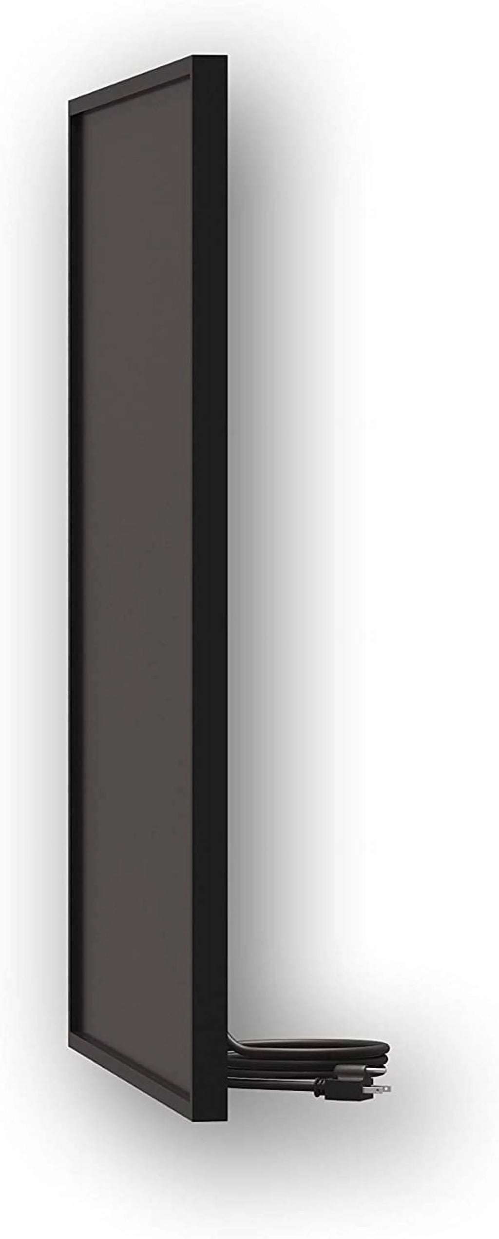 400 Watt Infrared Electric Panel Heater Black A252701