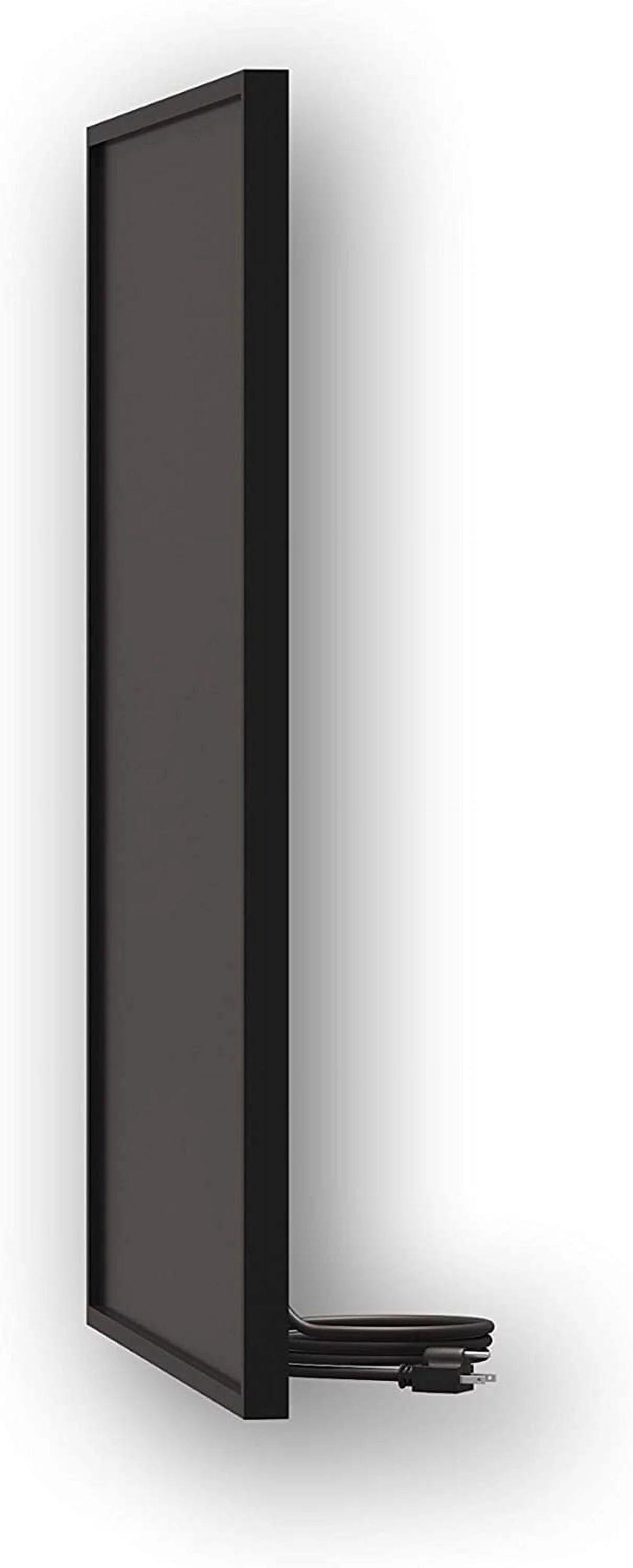 400 Watt Infrared Electric Panel Heater Black A252701