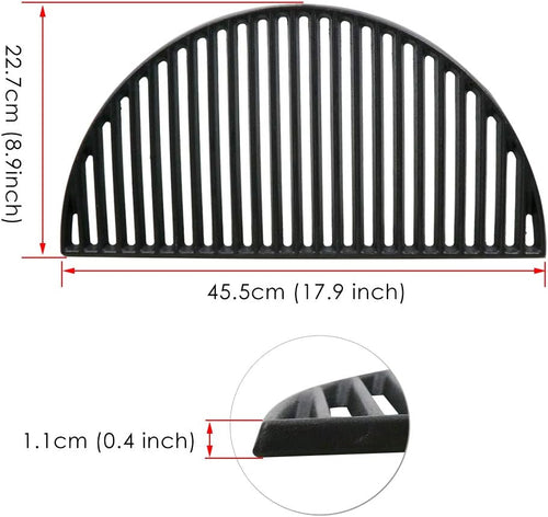 18 Inch Cast Iron Half Moon Cooking Grate L538660