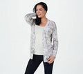Grey Buttonfront Cardigan H269397