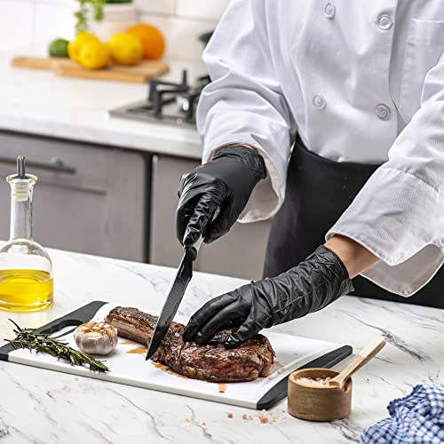 Black Nitrile Disposable Gloves W15278