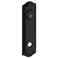 Satin Black Rosette Entry Kit Pair D6995