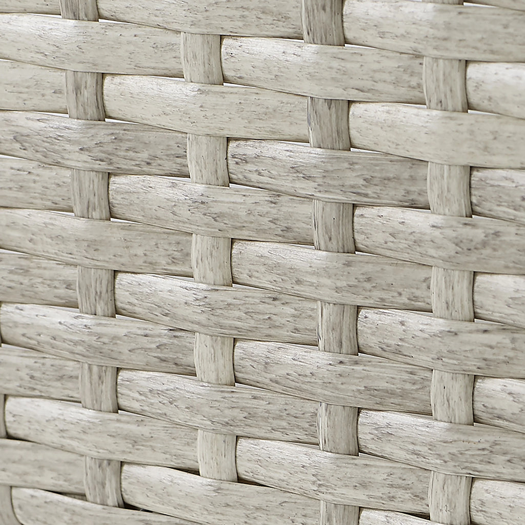 Gray Wicker Rattan Outdoor Chair Set J601374