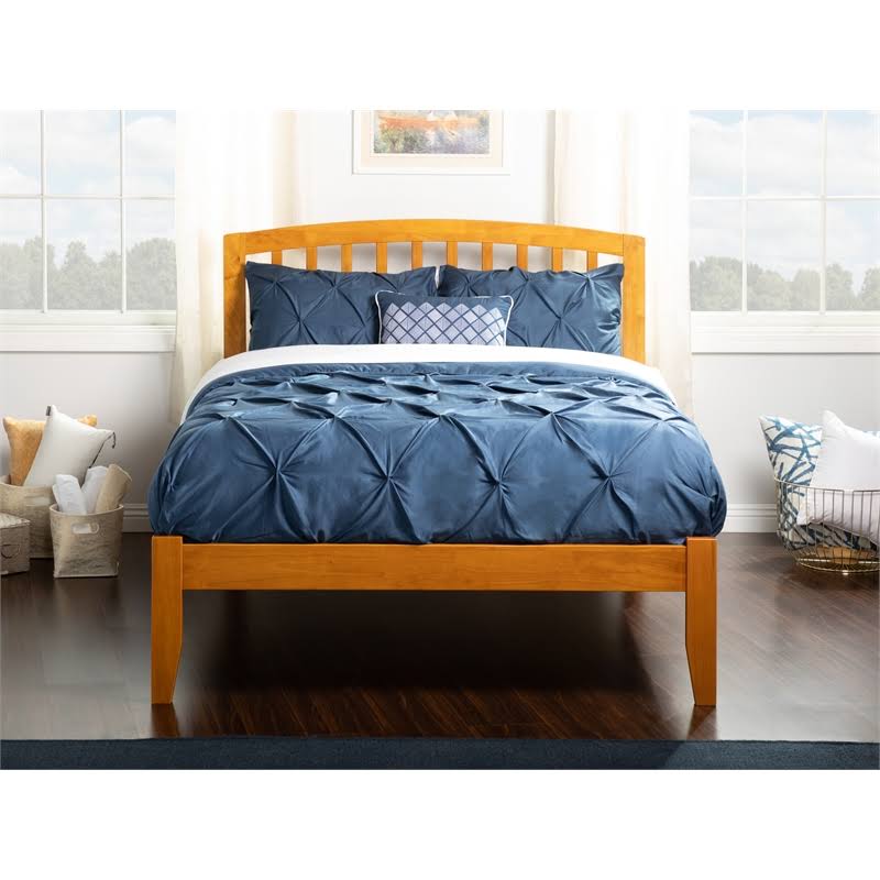 Caramel Latte Queen Open Foot Bed C2643