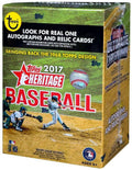 2017 Topps Heritage Baseball Trading Card Blaster Box W4032
