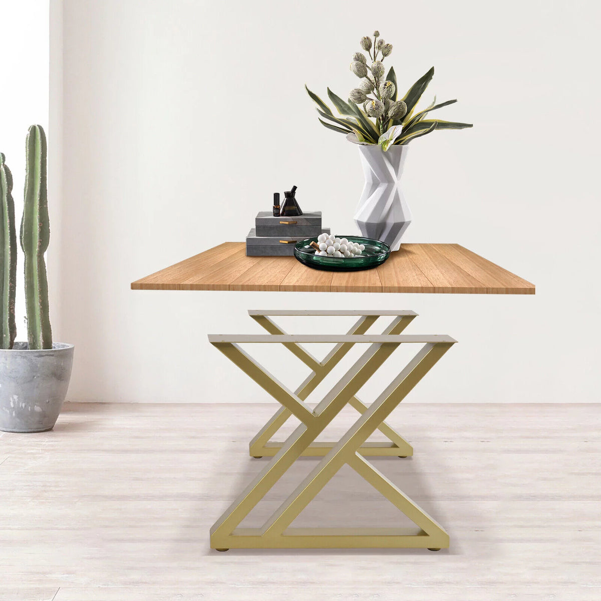 16" Metal Table Legs Set of 2 N145315