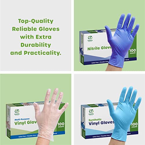 Black Nitrile Disposable Gloves W15278