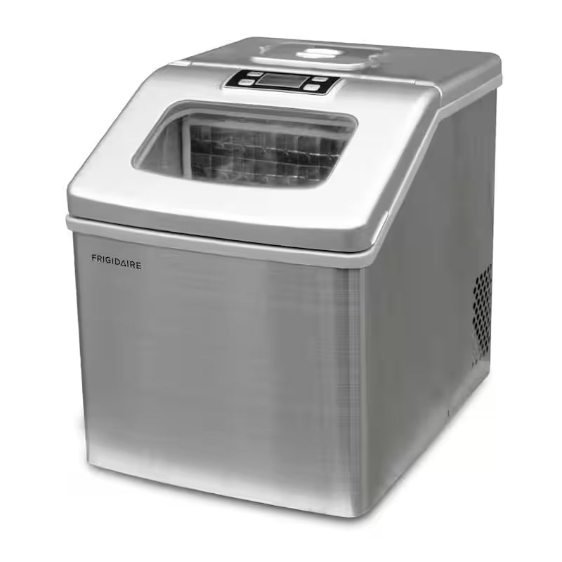 40 lb. Freestanding Stainless Steel Ice Maker V127