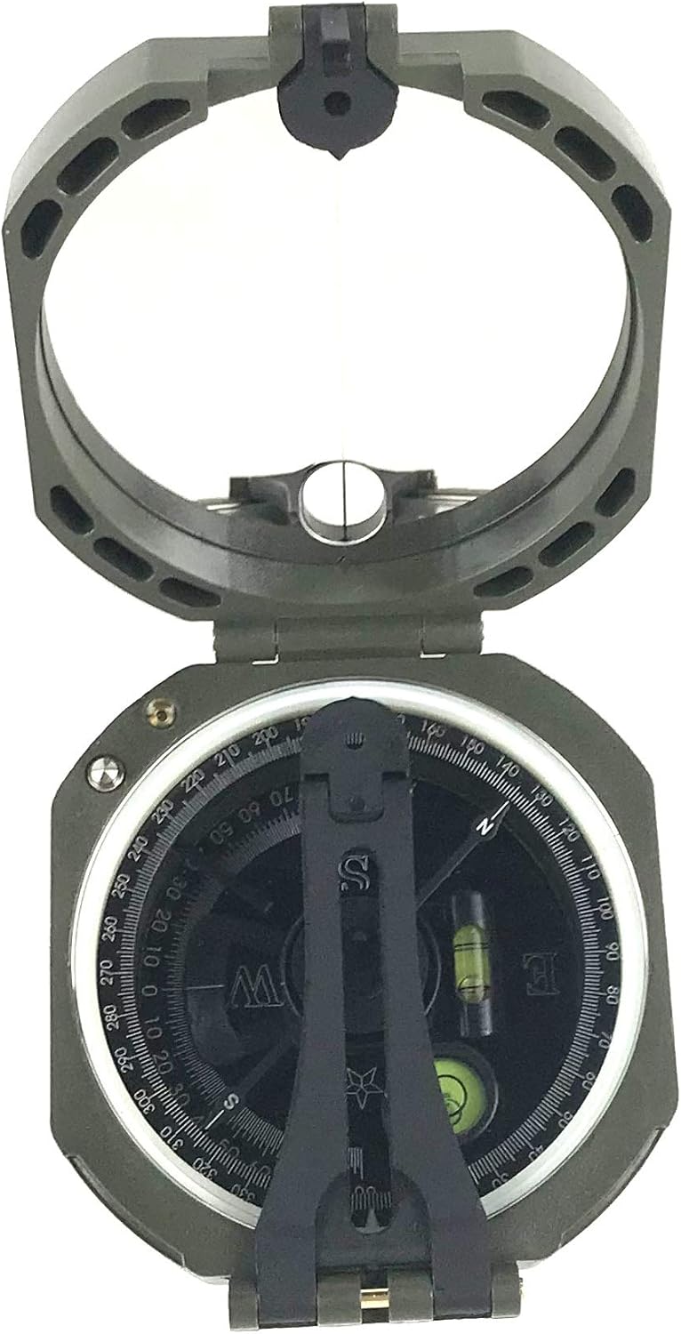 Lensatic Military Compass with Mirror U15016