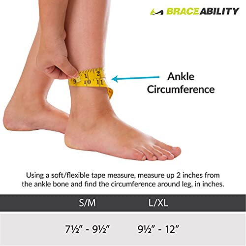 Adjustable Soft Ankle Foot Orthosis Drop Foot Brace (S/M) K4529