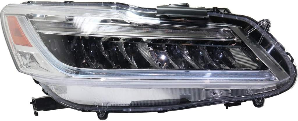 Headlight Assembly for Honda Accord 2017 Passenger Side LED Y5894