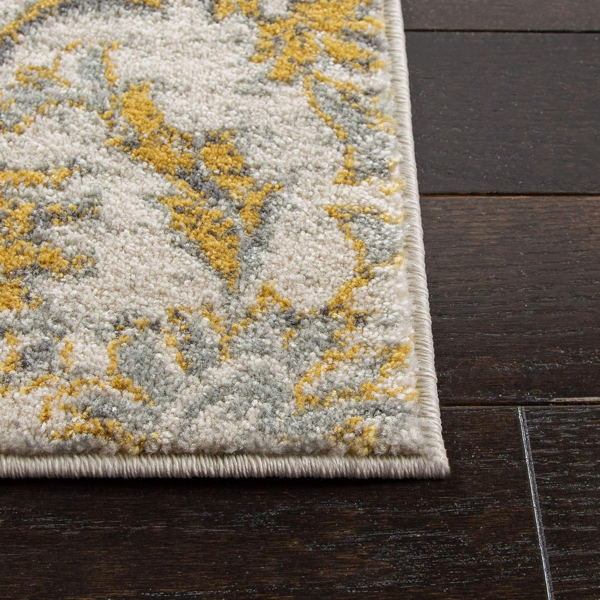 10' x 14' Ivory & Gold Area Rug D45191