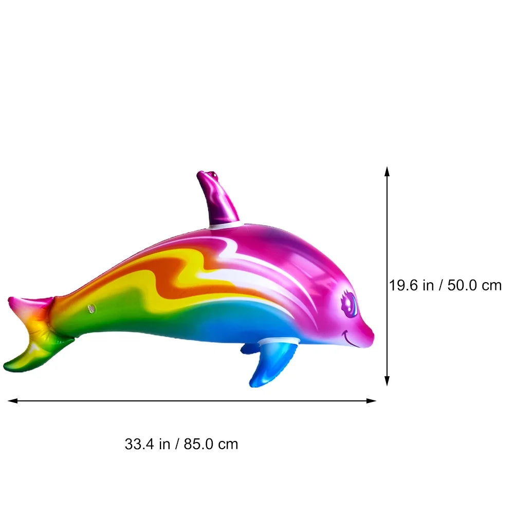2pcs Big Inflatable Dolphin Toys G2561