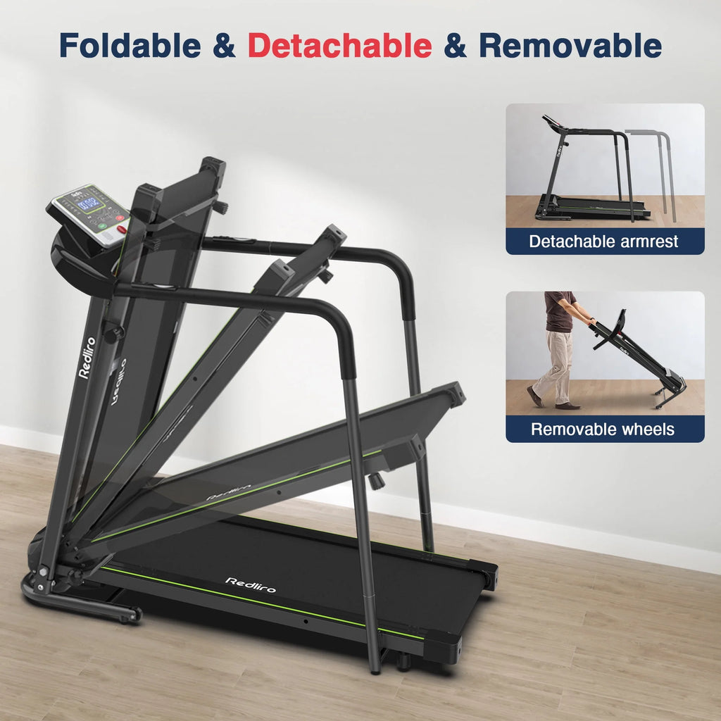 Folding Treadmill Walking Machine 2.25HP Q955772