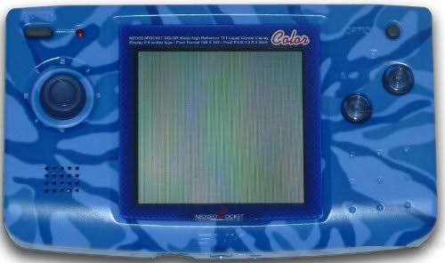 Camouflage Blue Handheld Console T399