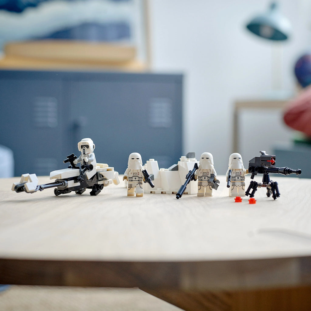 Star Wars Toy Value Pack, 2 in 1 with Snowtrooper Battle Pack and AT-ST F905488