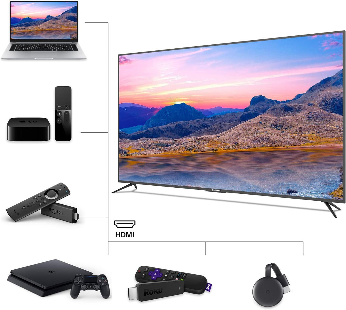 75 inch 4K UHD HDR Smart Android TV E666
