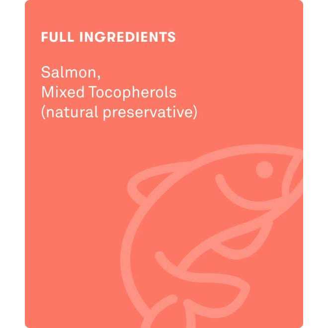 Freeze Dried Salmon Dog Food Topper W46125