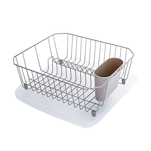 Large White Dish Drainer D18629