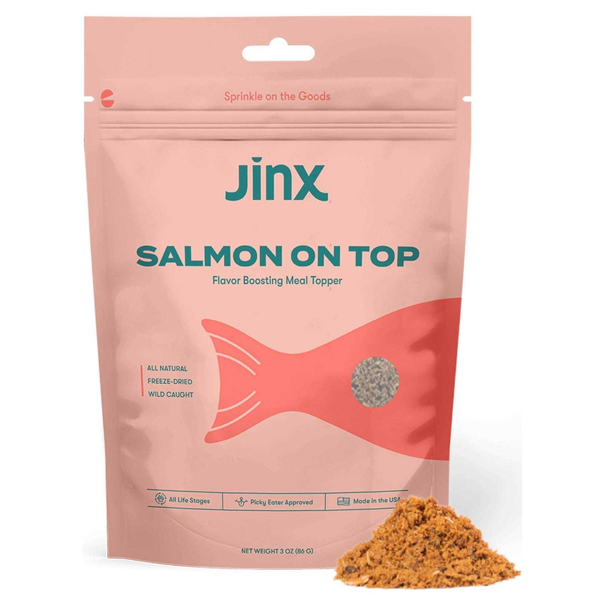 Freeze Dried Salmon Dog Food Topper W46125