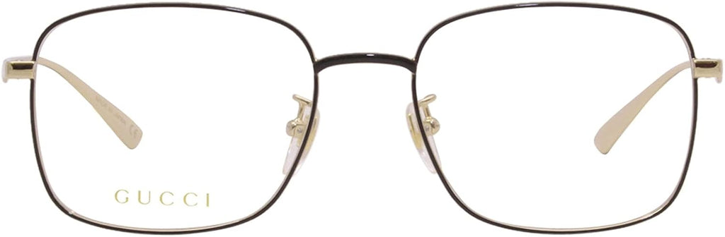 Black Metal Rectangle Eyeglasses 54mm N42856