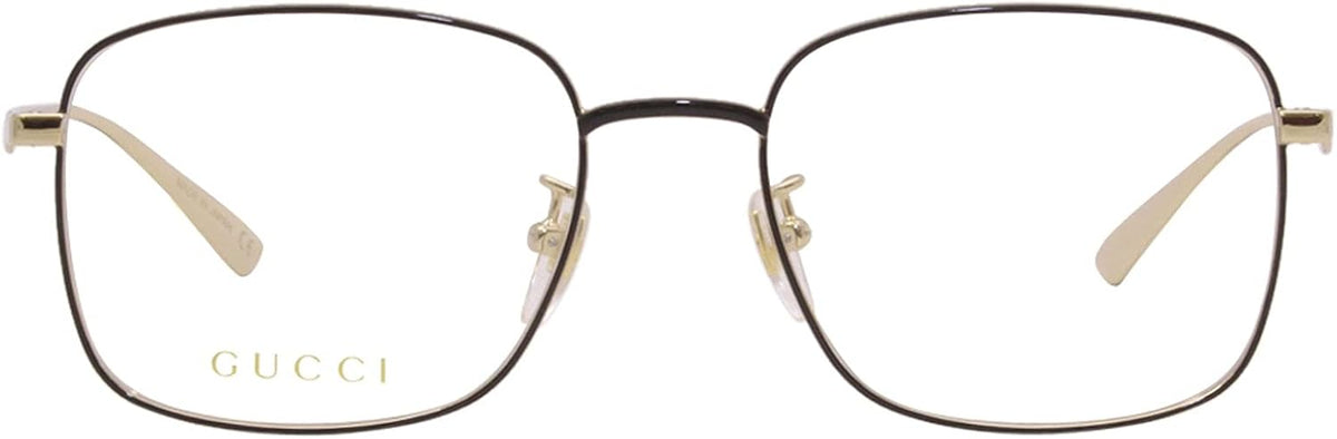 Black Metal Rectangle Eyeglasses 54mm N42856