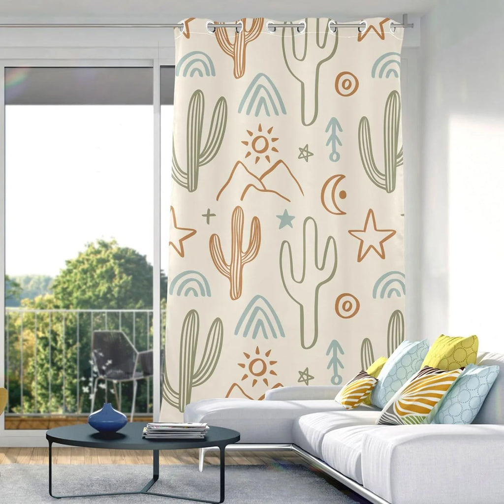 Black 84" Grommet Blackout Curtain X3964