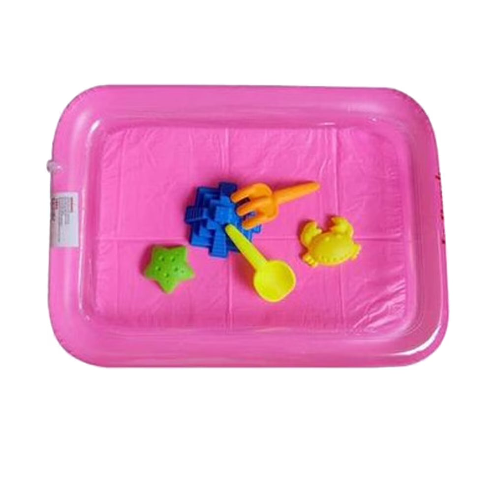 Pink Inflatable Sand Toy Tray W155