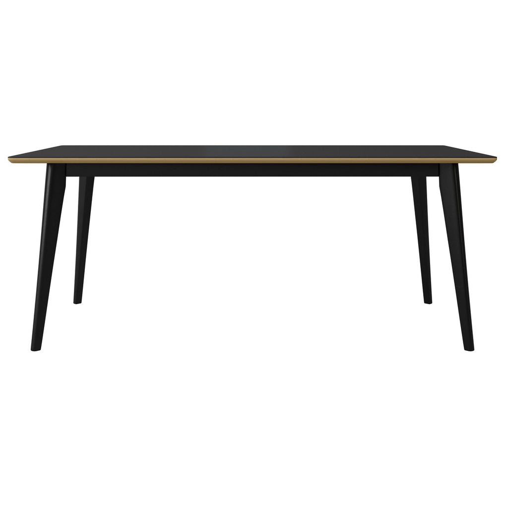 White/Natural Rectangular Dining Table S748008