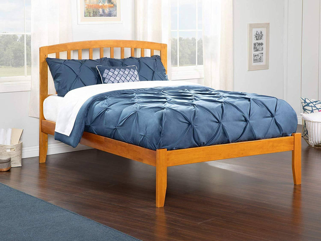 Caramel Latte Queen Open Foot Bed C2643
