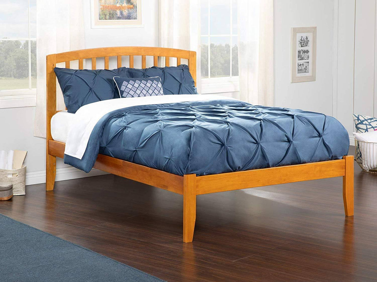Caramel Latte Queen Open Foot Bed C2643