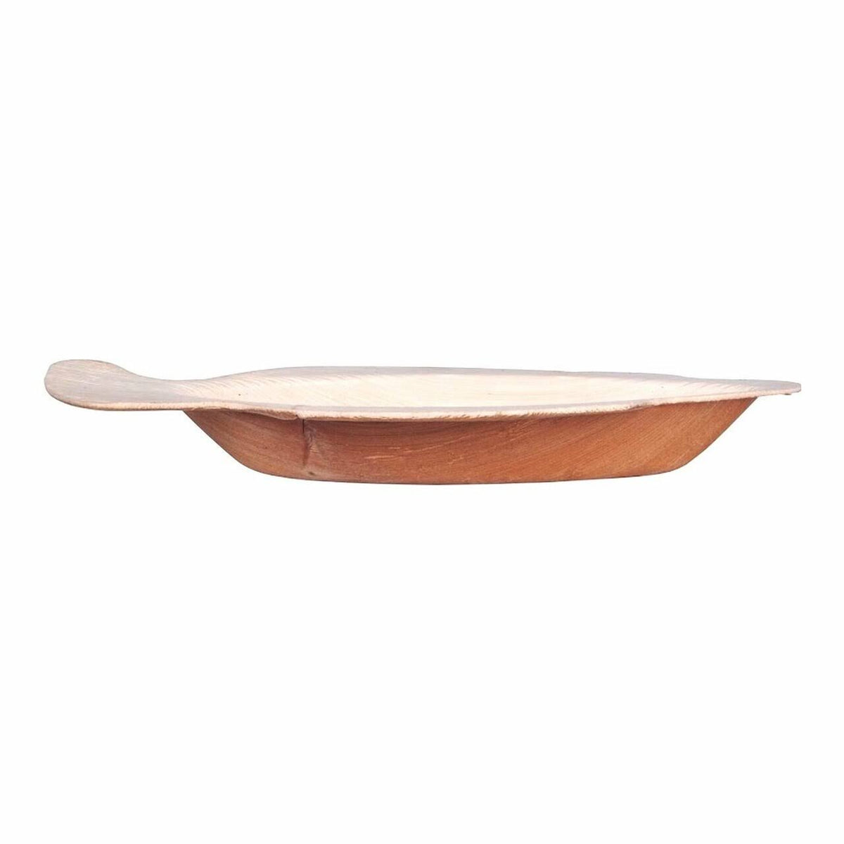 100 Trays Natural Palm Leaf Disposable Trays I6479