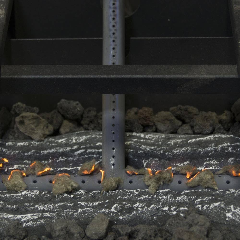 Vent-Free Gas Fireplace Logs with Thermostat and Remote I4891