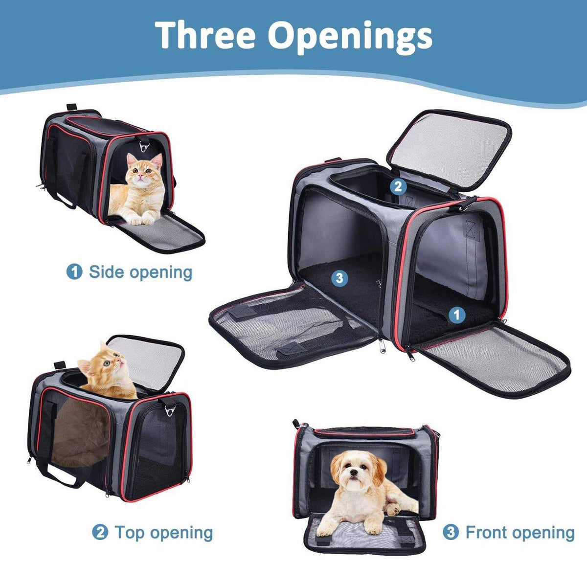 Soft-Sided Pet Carrier J945