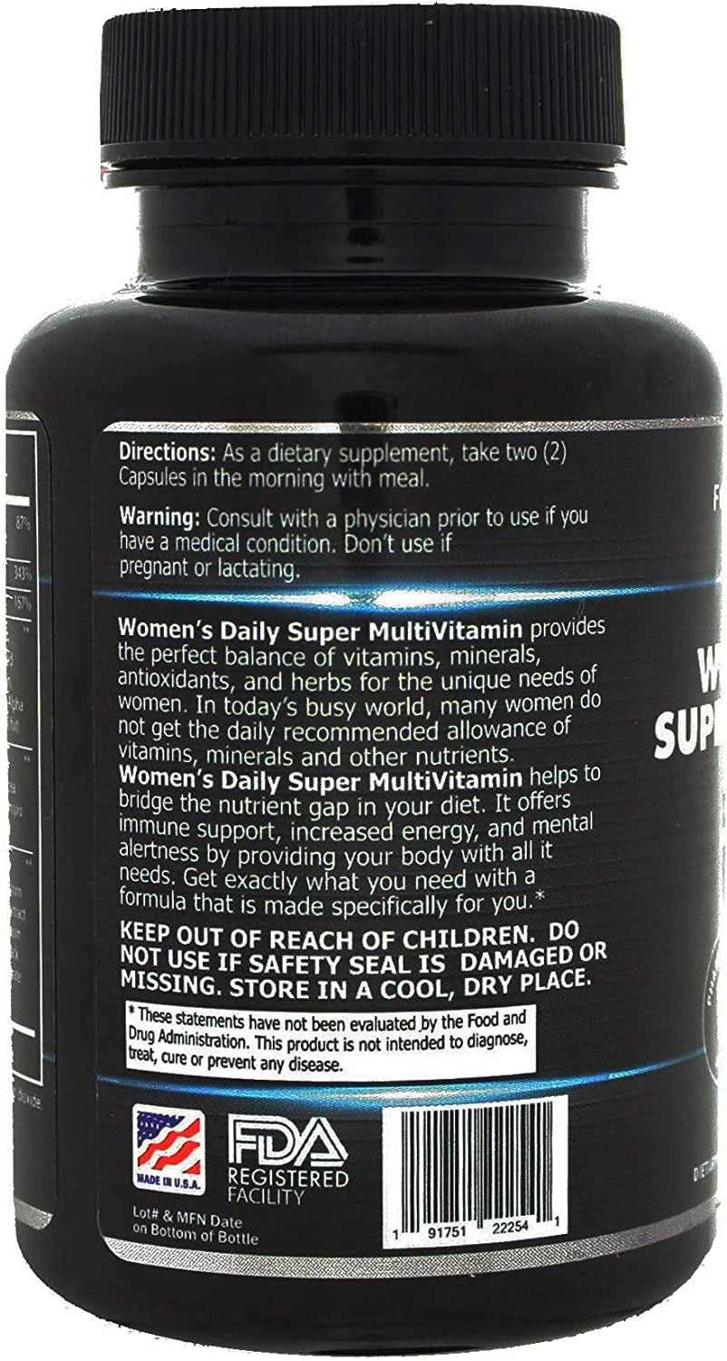 Women's Daily Super Multi-Vitamin 180 Ct M1505