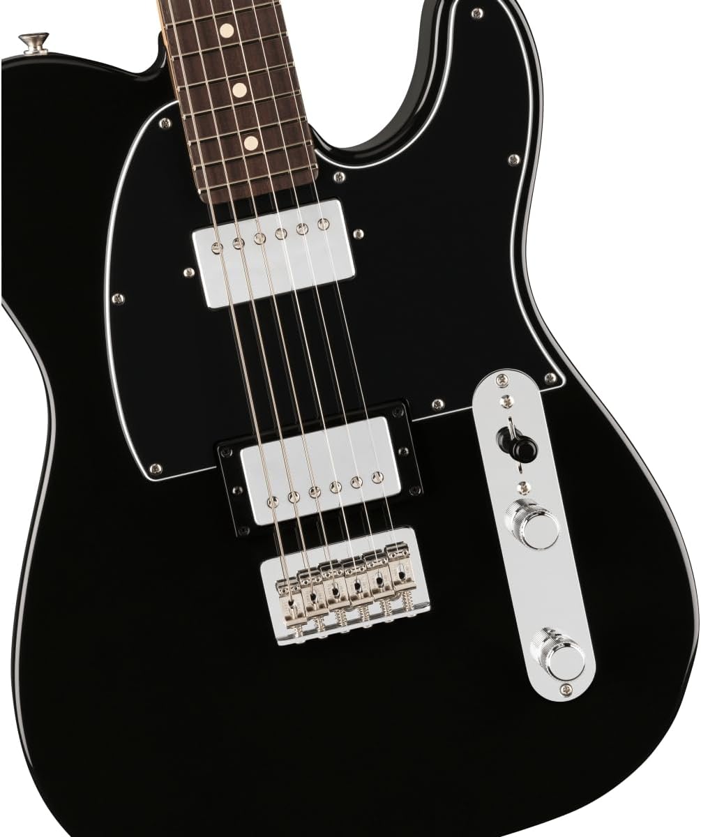 Black Electric Guitar with Rosewood Fingerboard A402