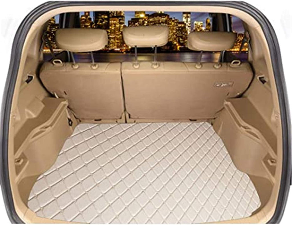 Purple Leather Full Car Floor Mats with Cargo Mat N695024