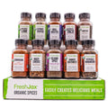 Organic Gourmet Spice Gift Set, 10 Spice L988