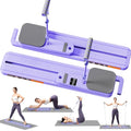 Portable Pilates Reformer Board with Resistance Bands Q9930