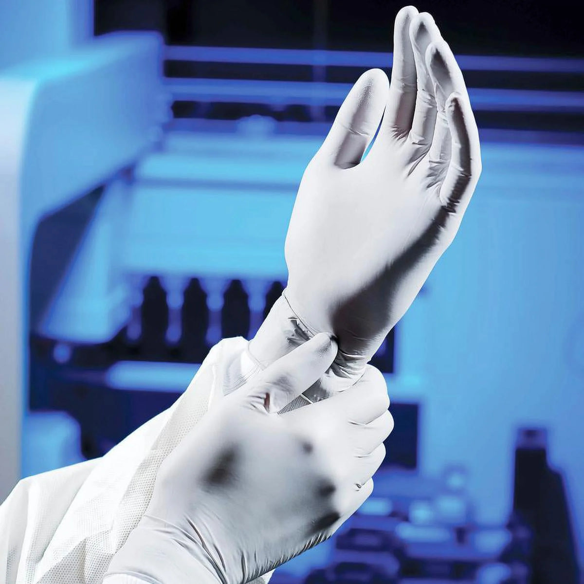 Sterling Gray Nitrile Exam Gloves, Large, 200/Box T4141