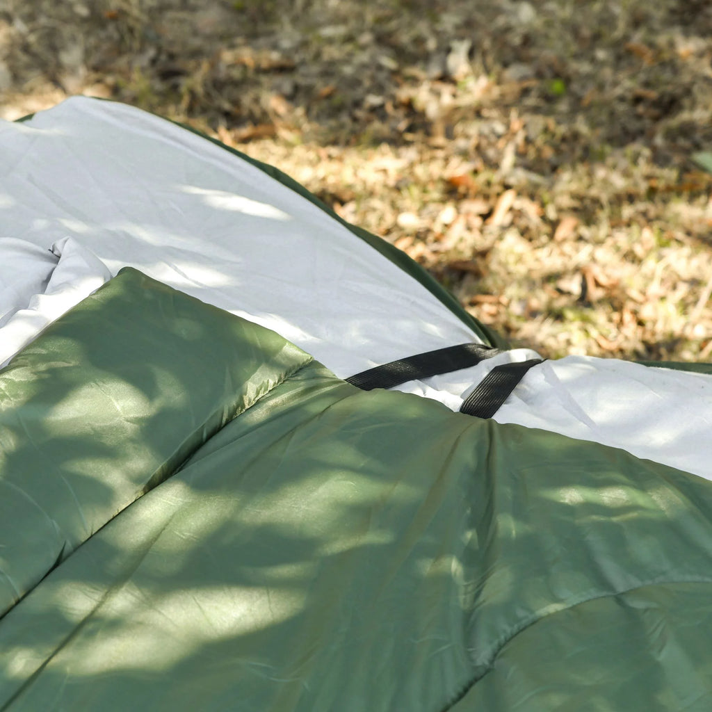 Folding Camping Cot Set with Sleeping Bag and Carry Bag E411905