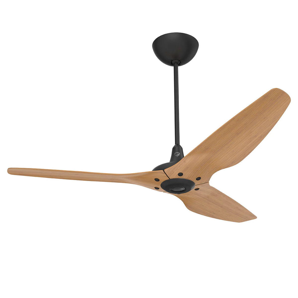 60 Ceiling Fan with Bamboo Blades and Black Finish J88042