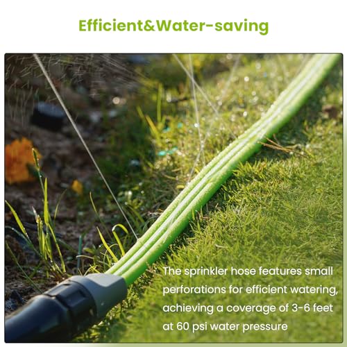 50FT Leakproof Soaker Hose with Stakes S95632