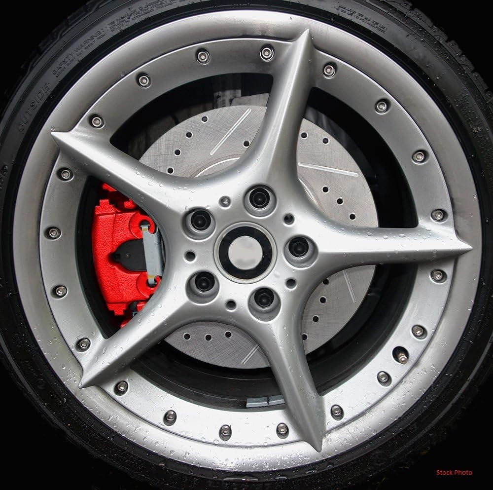 Red Powder Coated Caliper Assembly Set Kit M448377