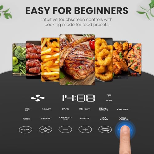 6QT Square Nonstick Air Fryer S1444